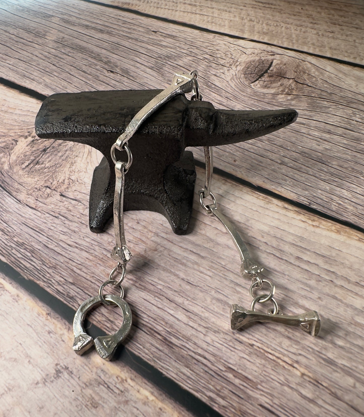 Horseshoe Nail Link Bracelet