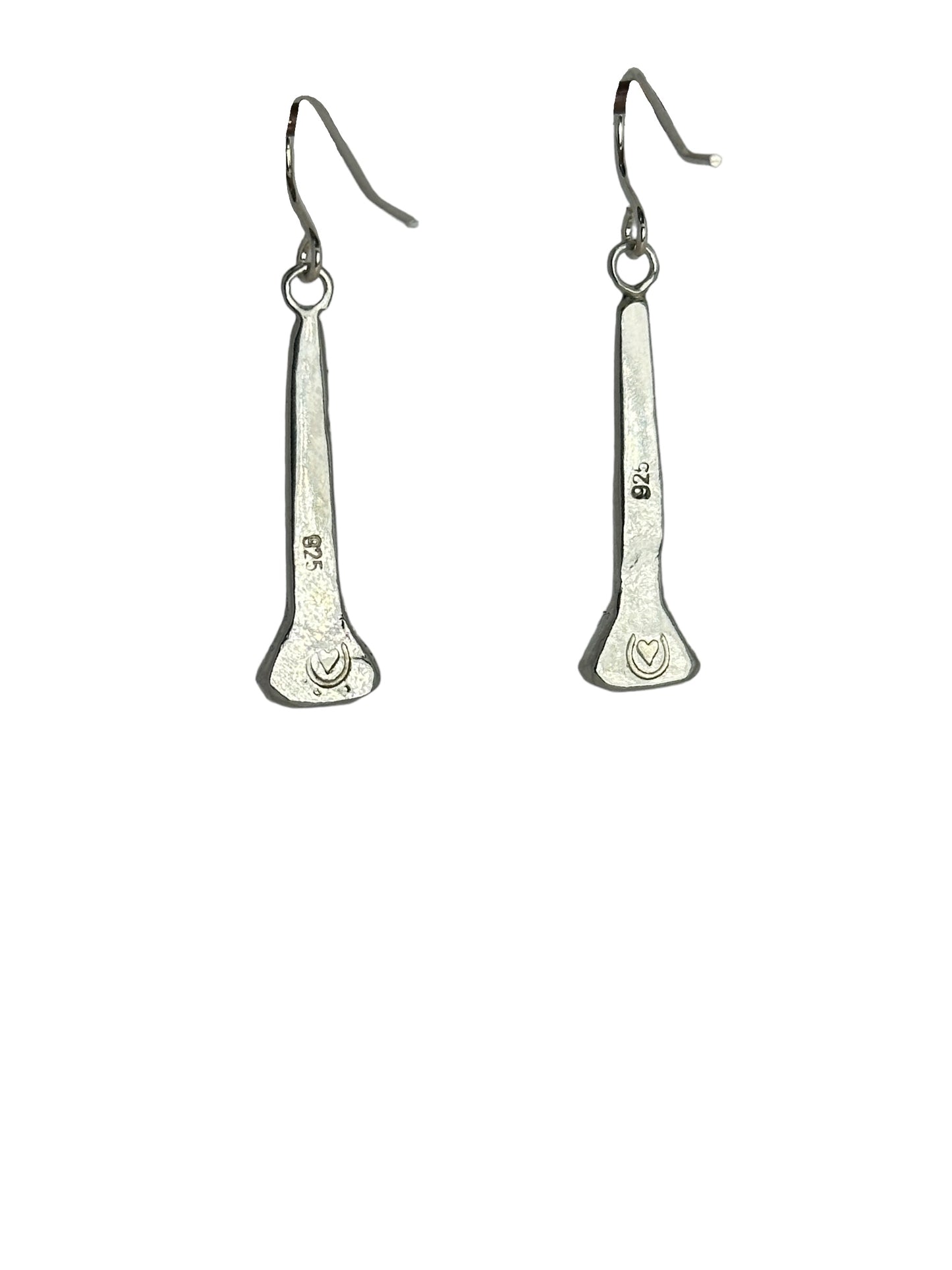 Nail Drop Earrings-Short