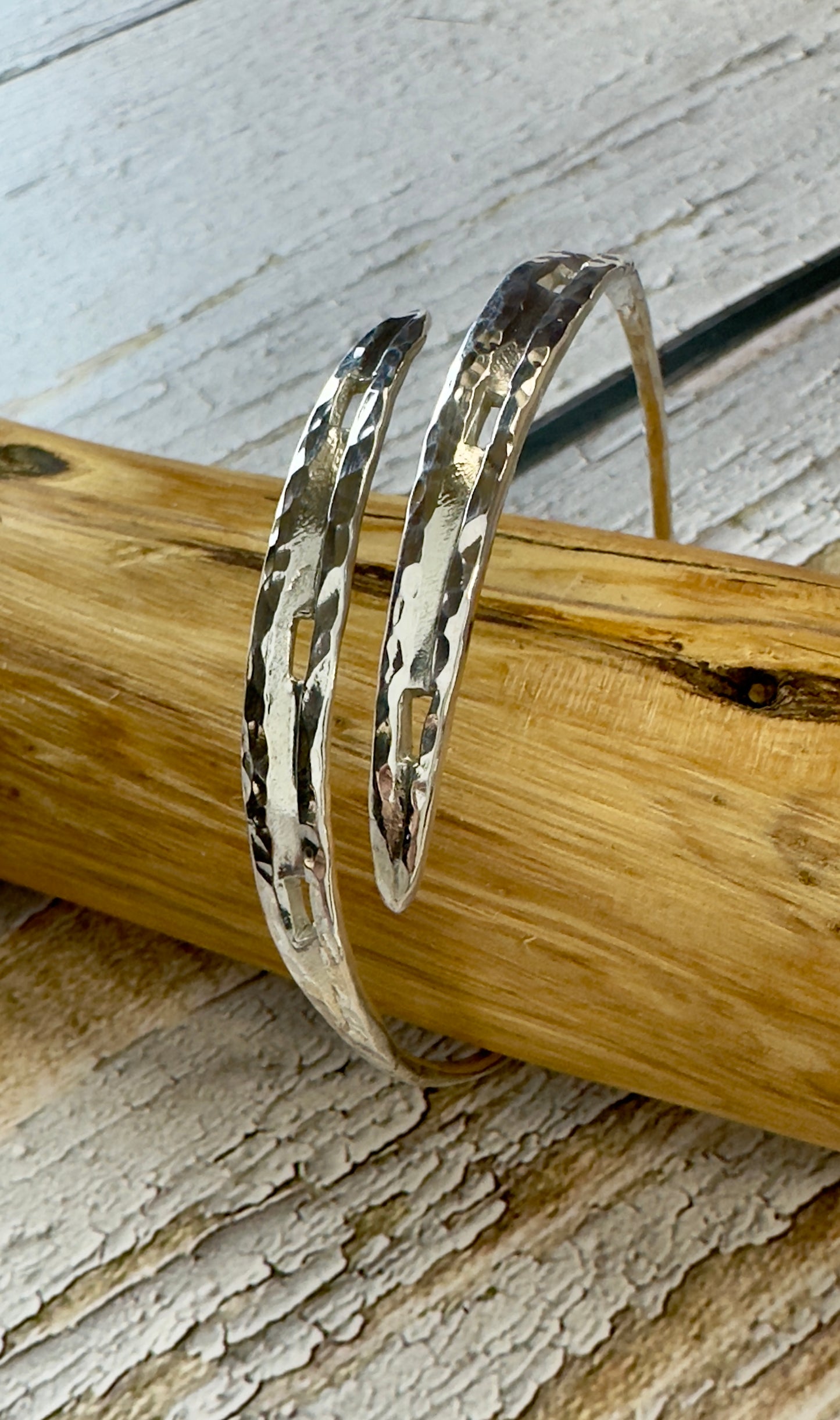 Forged Horseshoe Bangle