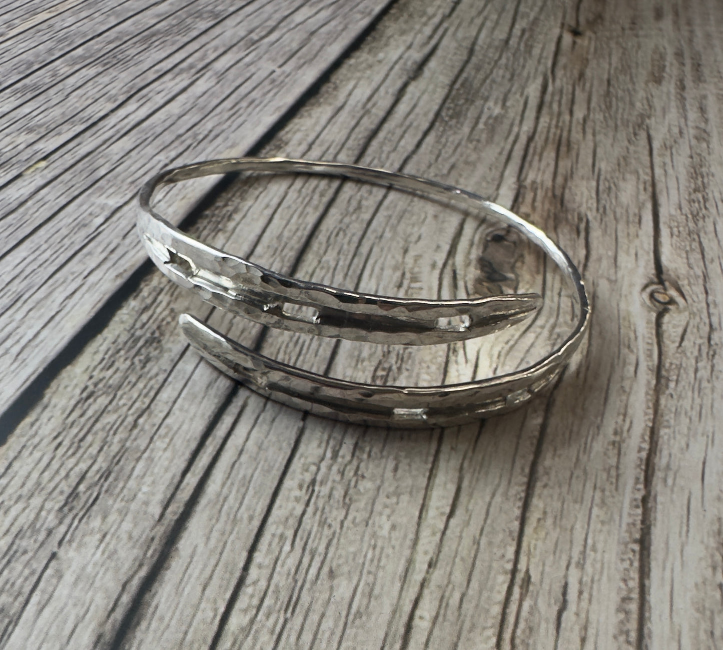 Forged Horseshoe Bangle