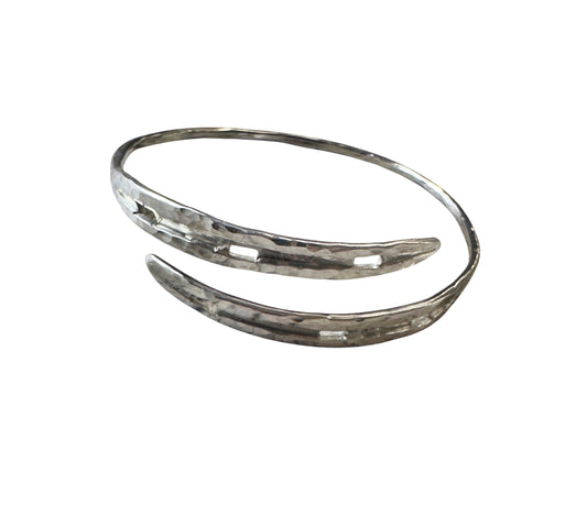 Forged Horseshoe Bangle